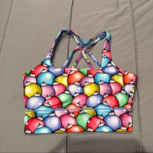 Constantly Varied Gear Multicolor Ornament Sports Bra
